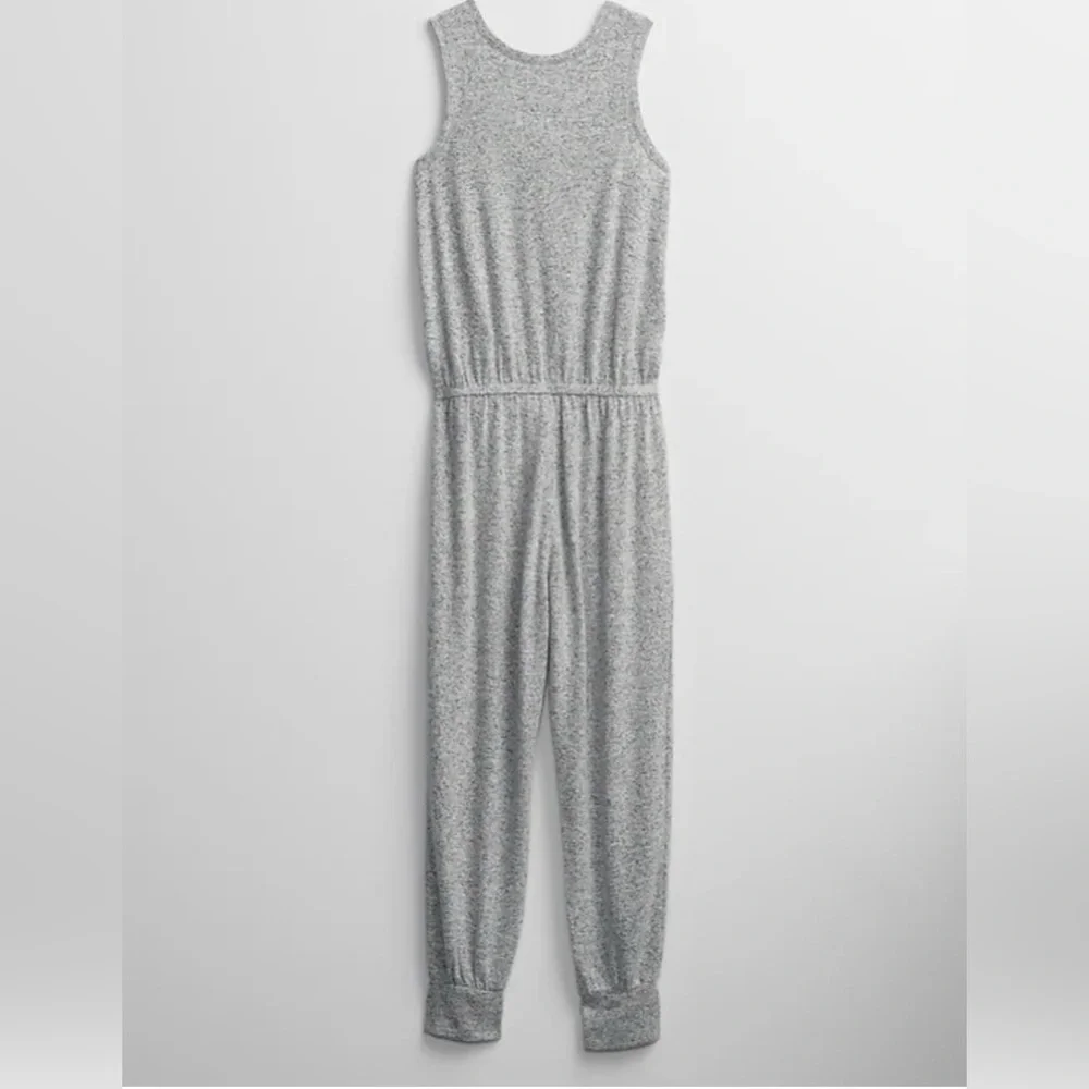 GAP Kids Gray Sleeveless Girl's Romper Size Small